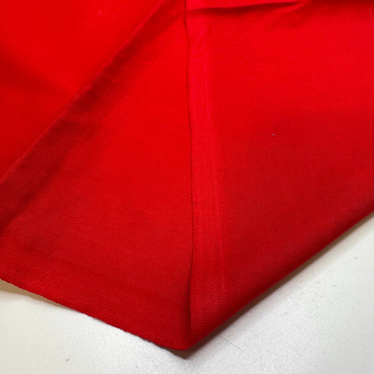 Waking Up Excited - Cotton Woven - Red - Bundles - True Deadstock fabric Fabric by private - Sustainable Textile | FABCYCLE