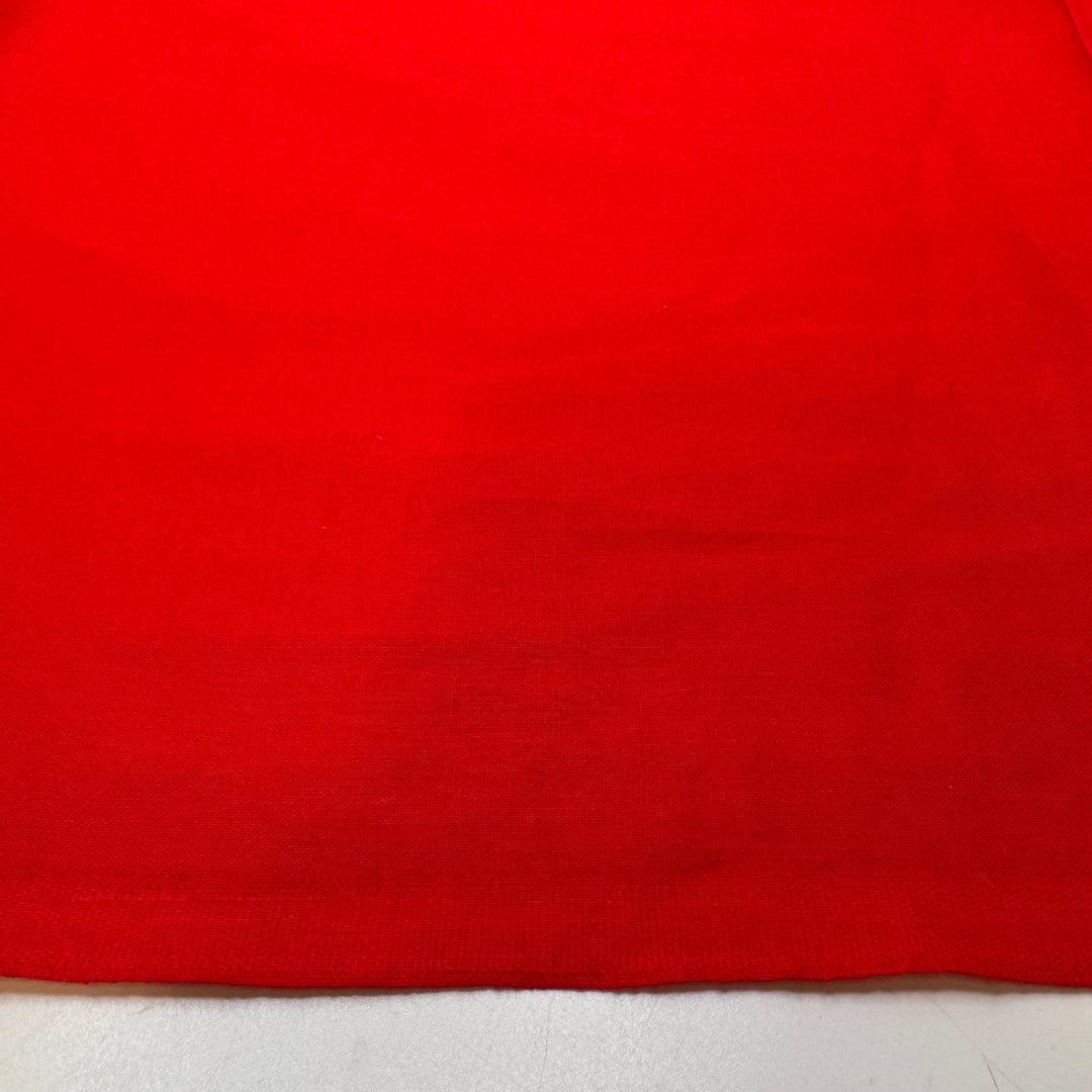 Waking Up Excited - Cotton Woven - Red - Bundles - True Deadstock fabric Fabric by private - Sustainable Textile | FABCYCLE