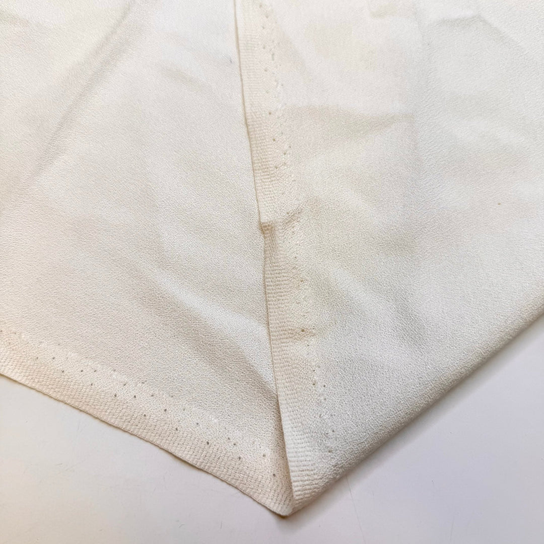 Wandering Into A Ren Faire - Crepe Cotton Woven - Light Cream - 1.8M Bundle - True Deadstock fabric Fabric by private - Sustainable Textile | FABCYCLE