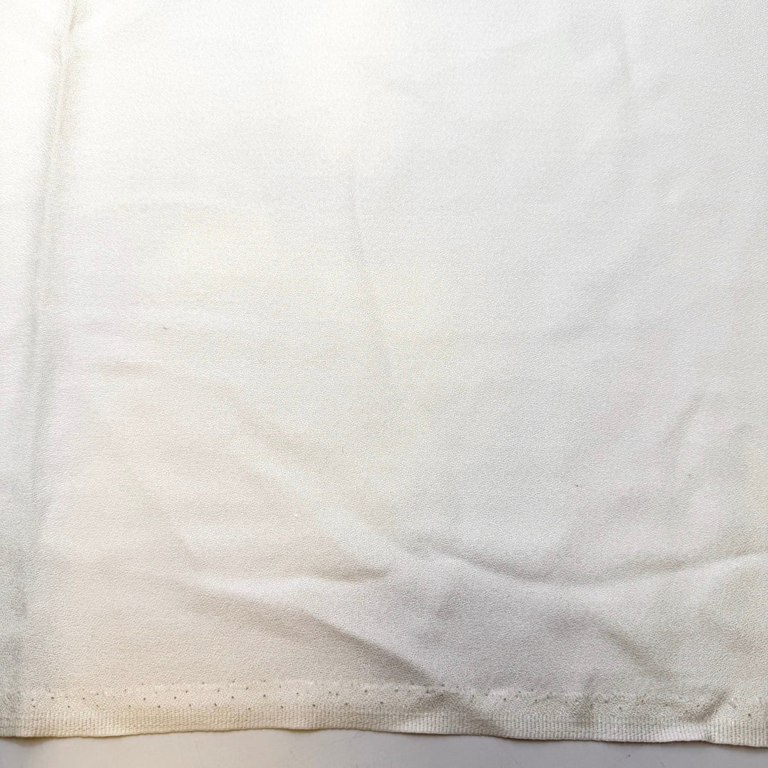 Wandering Into A Ren Faire - Crepe Cotton Woven - Light Cream - 1.8M Bundle - True Deadstock fabric Fabric by private - Sustainable Textile | FABCYCLE
