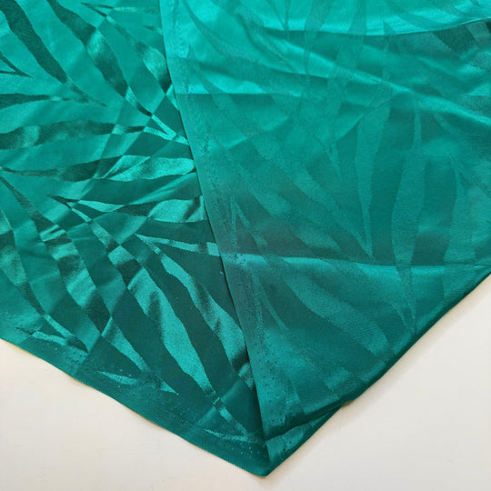 Wanna Play Jumanji - Polyester Blend Woven - Green Geometric - 1.5M Bundle - True Deadstock fabric Fabric by private - Sustainable Textile | FABCYCLE