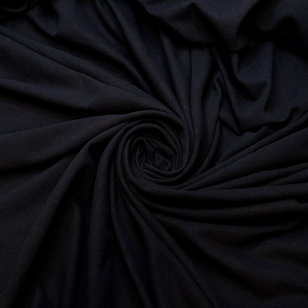 Warm Summer Nights - Cotton Blend Knit - Navy/Black - Bundles - True Deadstock fabric Fabric by private - Sustainable Textile | FABCYCLE