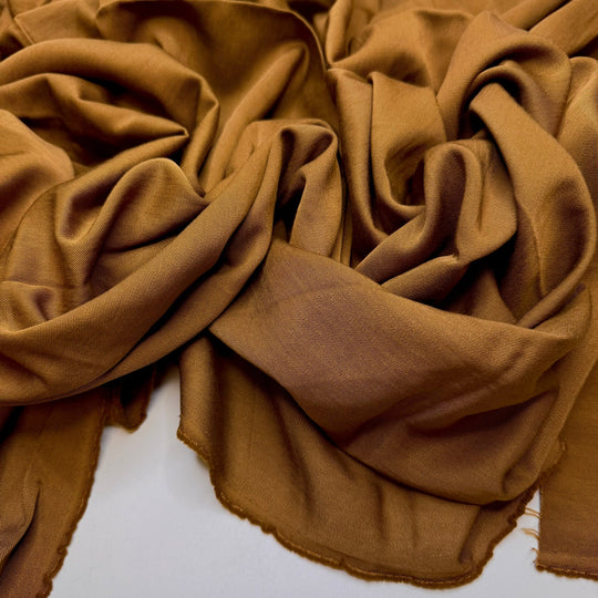 Wasp - Polyester Blend Woven - Dark Beige - 1.1M Bundle - True Deadstock fabric Fabric by private - Sustainable Textile | FABCYCLE