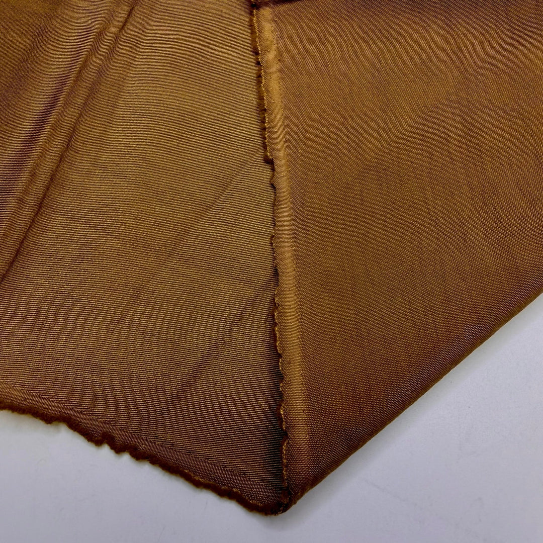 Wasp - Polyester Blend Woven - Dark Beige - 1.1M Bundle - True Deadstock fabric Fabric by private - Sustainable Textile | FABCYCLE