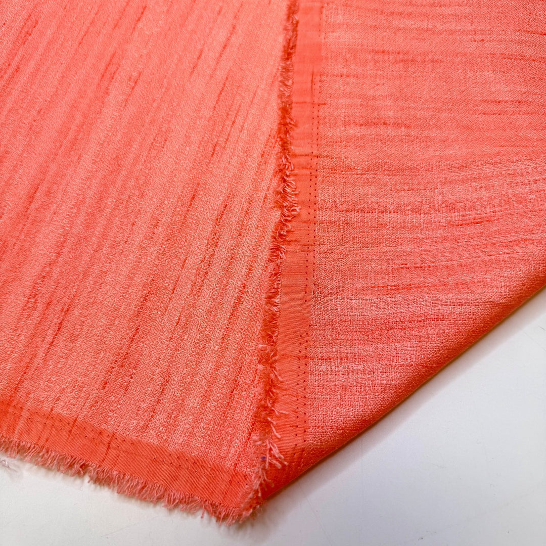 Watching The Sunrise - Polyester Blend Woven - Pink - 2.65M Bundle - True Deadstock fabric Fabric by private - Sustainable Textile | FABCYCLE