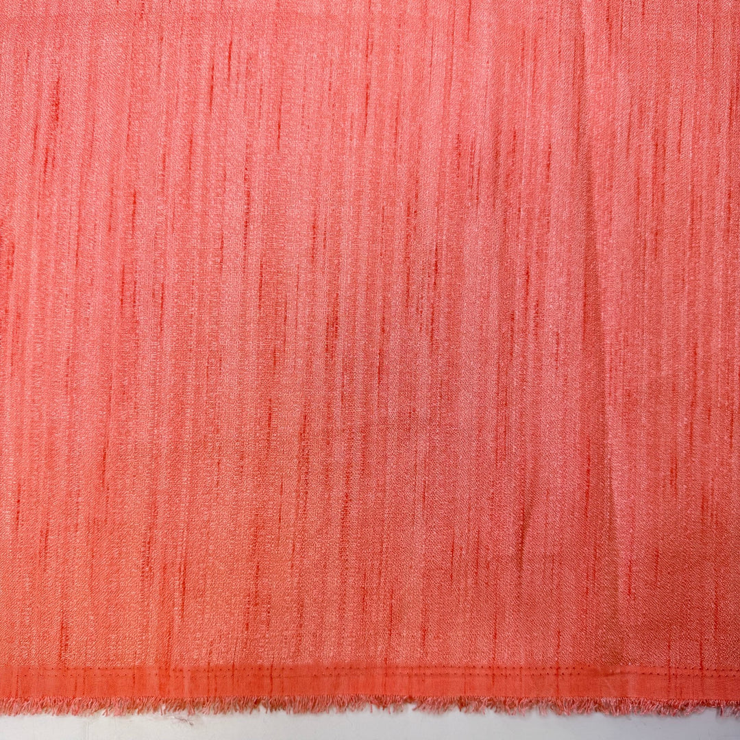 Watching The Sunrise - Polyester Blend Woven - Pink - 2.65M Bundle - True Deadstock fabric Fabric by private - Sustainable Textile | FABCYCLE