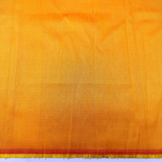 Watching The Sunset Everyday - Polyester Blend Woven - Yellow/Orange - 1.85M Bundle - True Deadstock fabric Fabric by private - Sustainable Textile | FABCYCLE