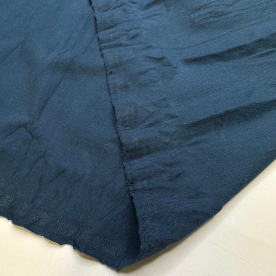 Water Cycle - Jersey Natural Blend Knit - Dark Blue - Bundles - True Deadstock fabric Fabric by private - Sustainable Textile | FABCYCLE