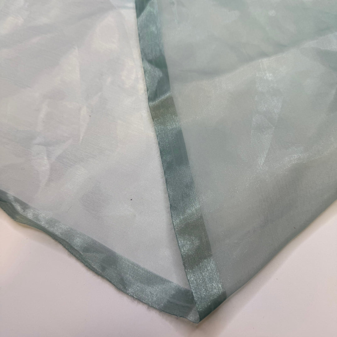 We Ran Out Of Ice - Organza Poly Woven - Light Blue - Bundles - True Deadstock fabric Fabric by private - Sustainable Textile | FABCYCLE