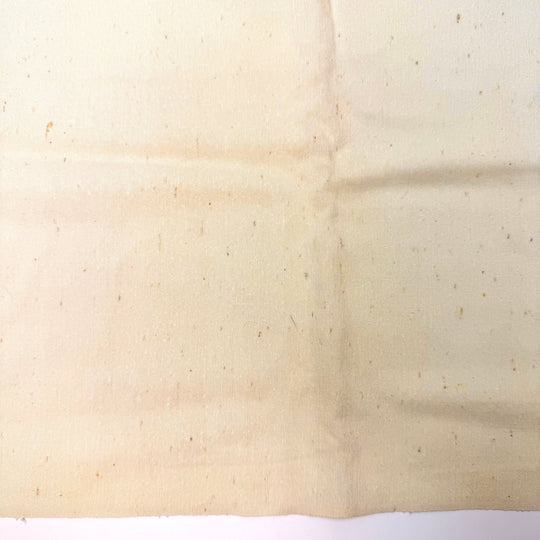 Wedding Gifts - Slub Silk Woven - Dark Cream - 2.3M Bundle - True Deadstock fabric Fabric by private - Sustainable Textile | FABCYCLE