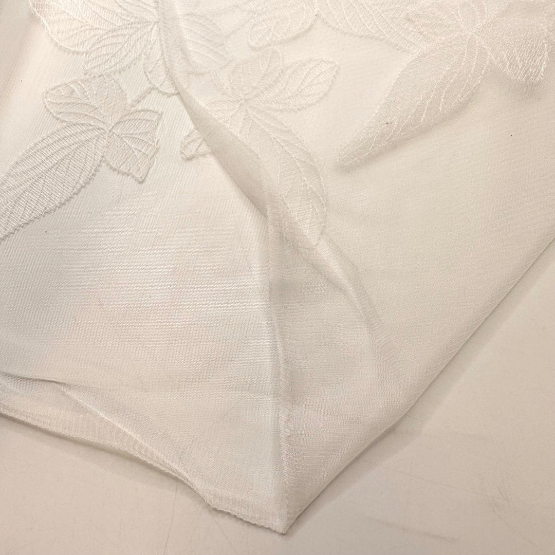 Wedding In June - Lace Polyester Blend Woven - White Floral - Bundles - True Deadstock fabric Fabric by private - Sustainable Textile | FABCYCLE