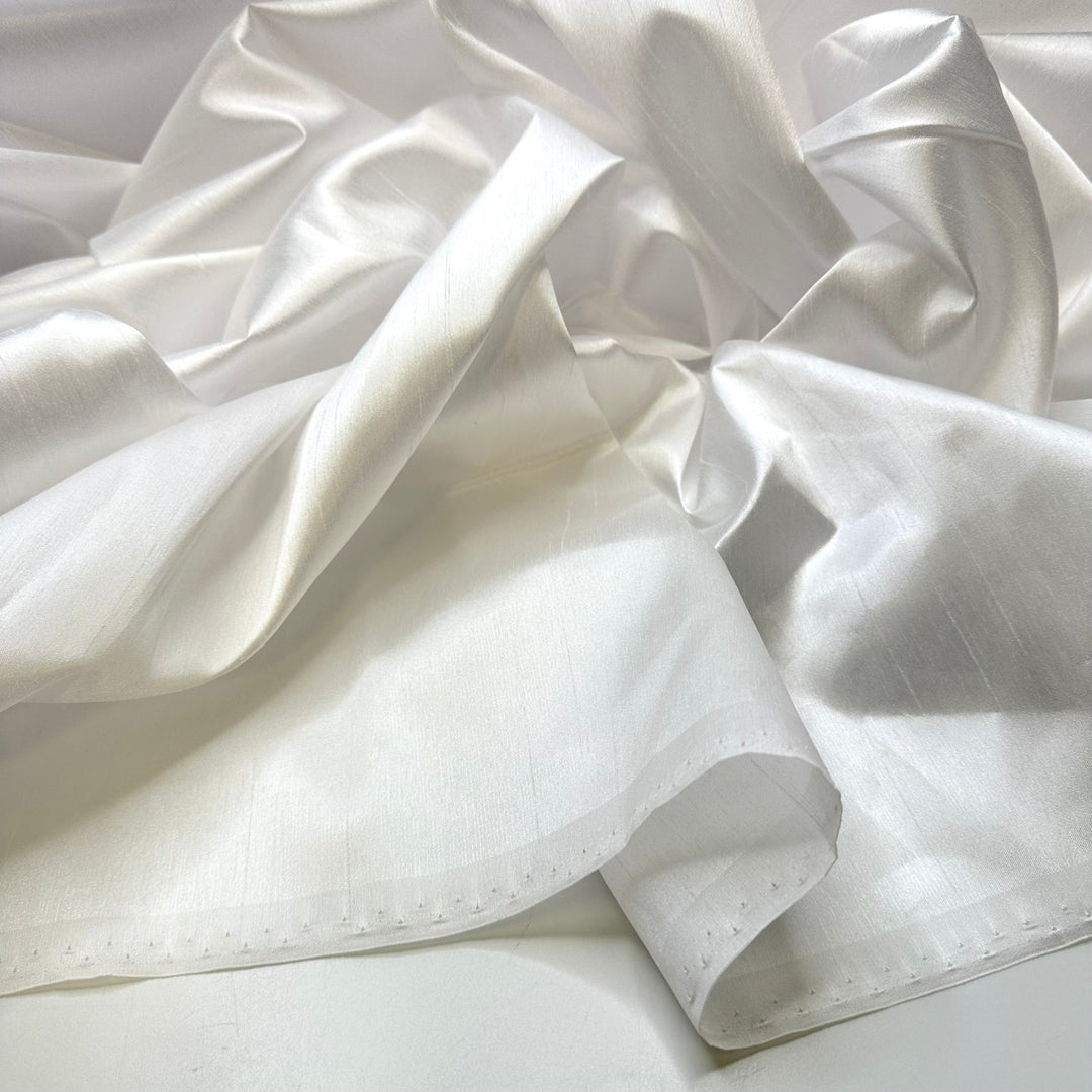 Wedding Seat Chart - Polyester Blend Woven - White - 3.4M Bundle - True Deadstock fabric Fabric by private - Sustainable Textile | FABCYCLE