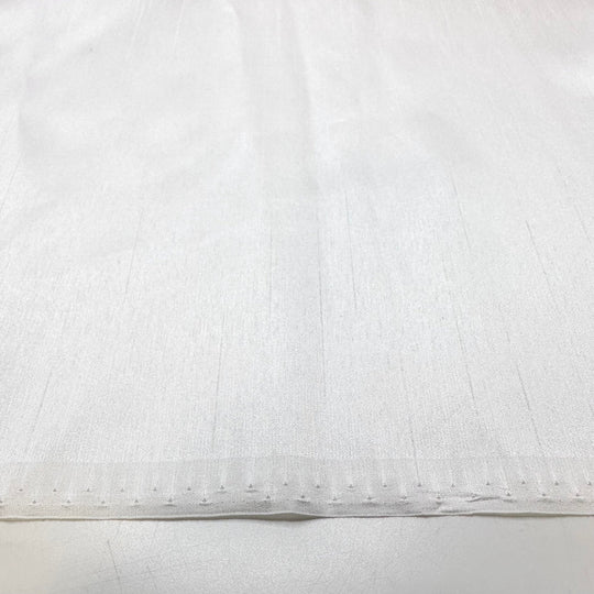 Wedding Seat Chart - Polyester Blend Woven - White - 3.4M Bundle - True Deadstock fabric Fabric by private - Sustainable Textile | FABCYCLE