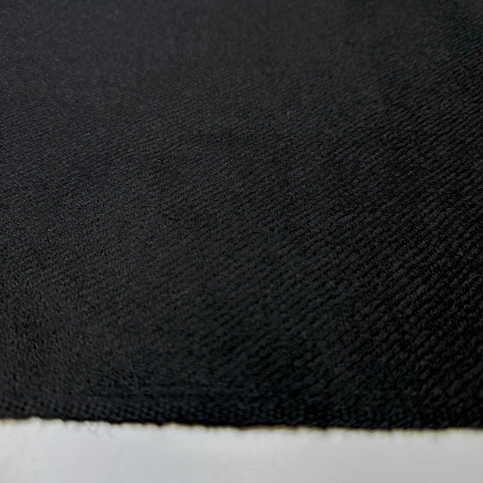 Wedding Tux - Wool Woven - Black - 1M Bundle - True Deadstock fabric Fabric by private - Sustainable Textile | FABCYCLE