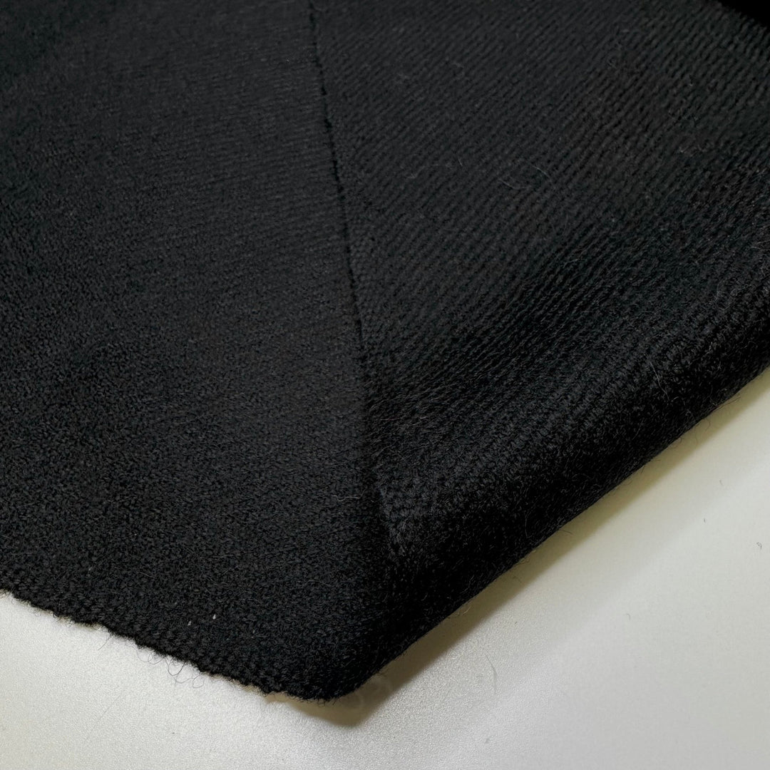 Wedding Tux - Wool Woven - Black - 1M Bundle - True Deadstock fabric Fabric by private - Sustainable Textile | FABCYCLE