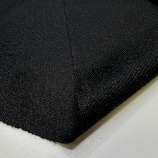 Wedding Tux - Wool Woven - Black - 1M Bundle - True Deadstock fabric Fabric by private - Sustainable Textile | FABCYCLE