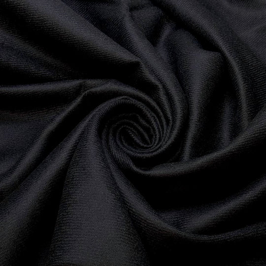Wedding Tux - Wool Woven - Black - 1M Bundle - True Deadstock fabric Fabric by private - Sustainable Textile | FABCYCLE