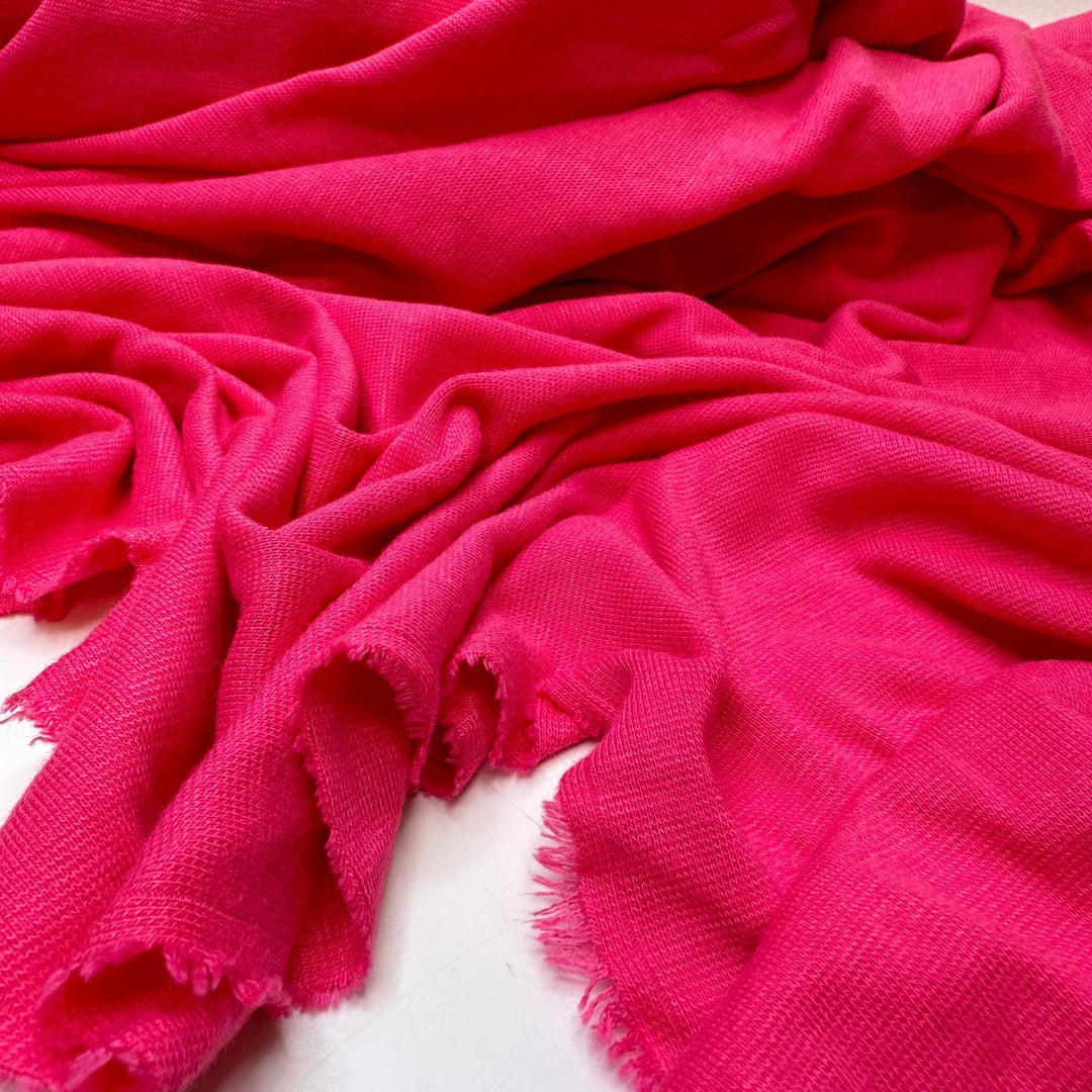 Wednesdays - Rib Knit Bamboo/Cotton Knit - Pink - Bundles - True Deadstock fabric Fabric by private - Sustainable Textile | FABCYCLE