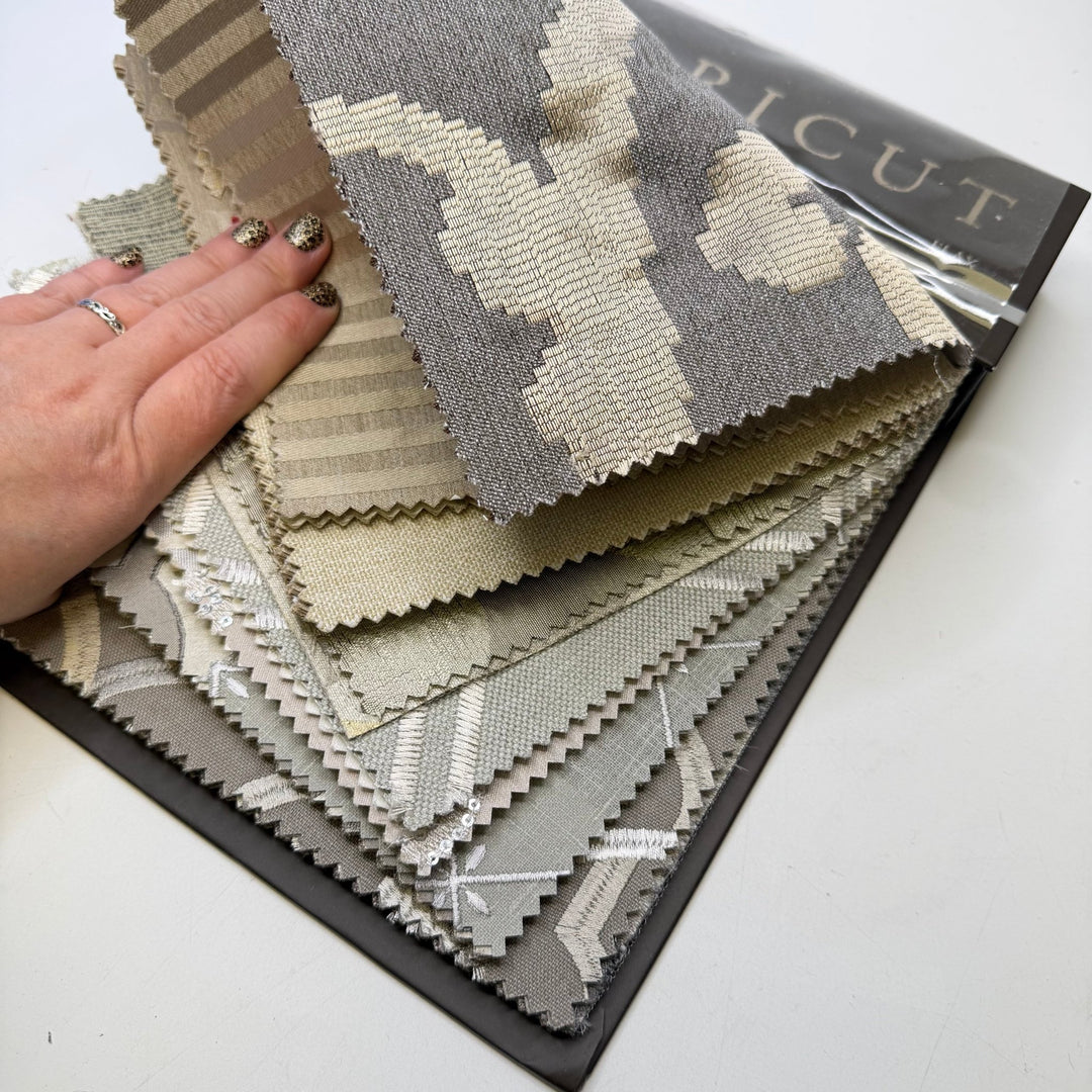 Well Intended - Home Décor Sample Books - Medium Square - True Deadstock fabric Fabric by private - Sustainable Textile | FABCYCLE