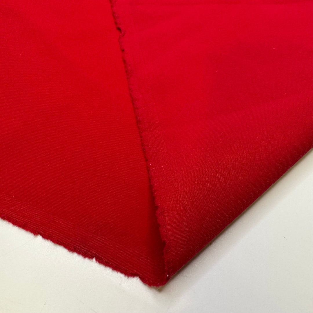Well Loved Camping Gear - Water Resistant Polyester Blend Woven - Red - 2.7M Bundle - True Deadstock fabric Fabric by private - Sustainable Textile | FABCYCLE
