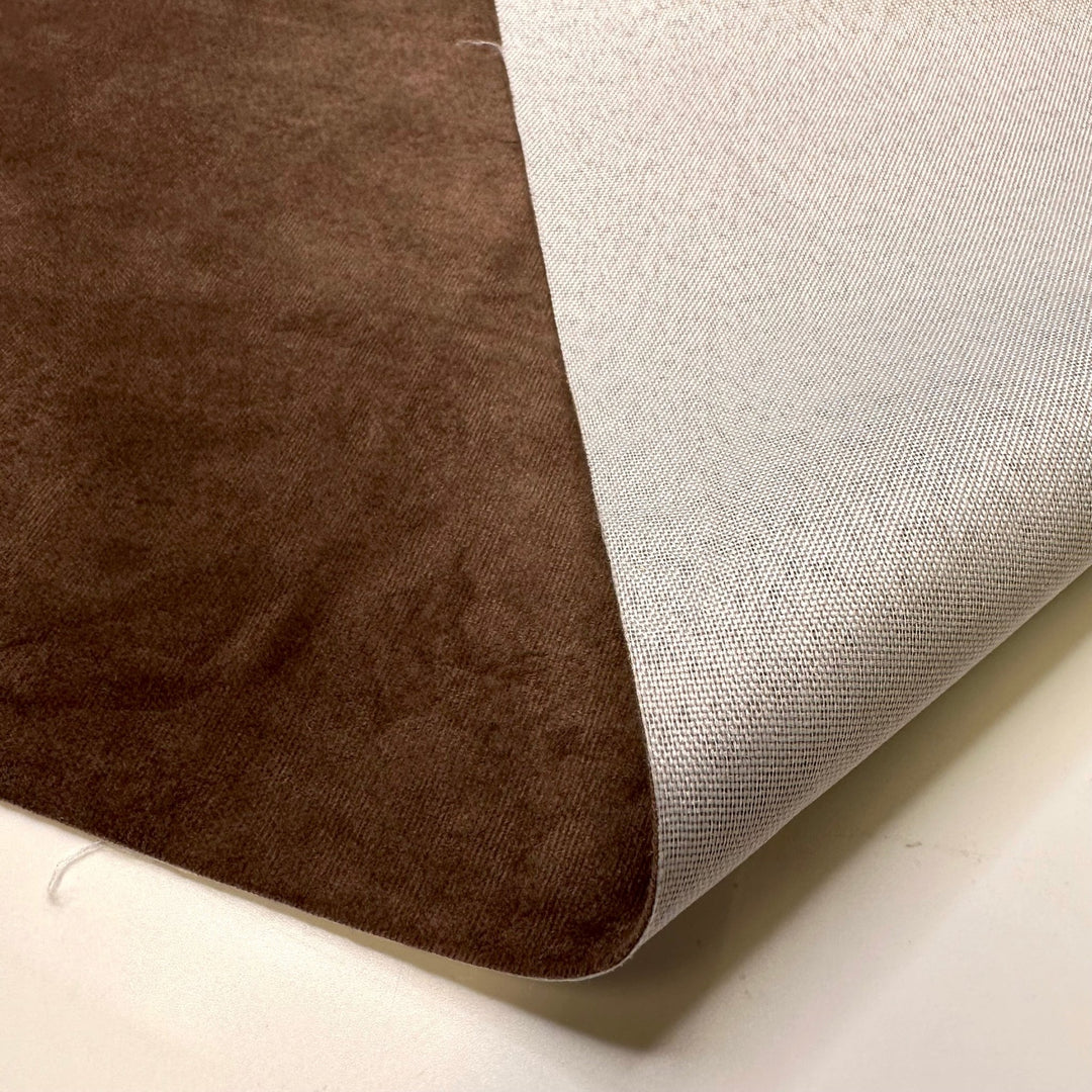 Well Loved Teddy Bear - Synthetic Blend Woven - Brown - Bundles - True Deadstock fabric Fabric by private - Sustainable Textile | FABCYCLE