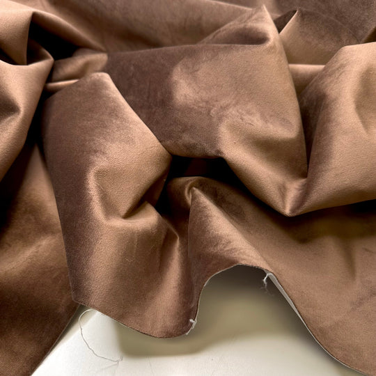 Well Loved Teddy Bear - Synthetic Blend Woven - Brown - Bundles - True Deadstock fabric Fabric by private - Sustainable Textile | FABCYCLE