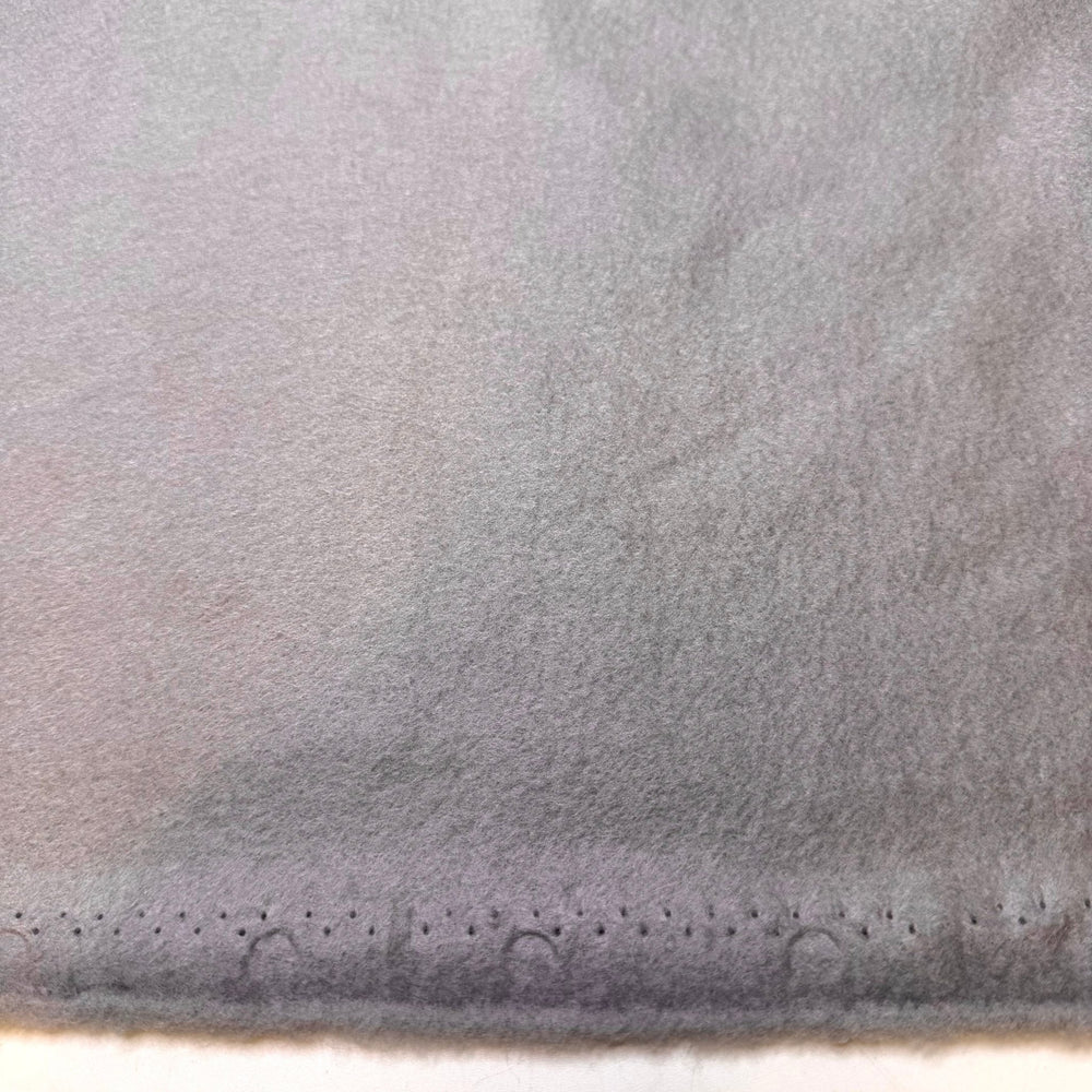 What A Cute Dog - Fleece Polyester Blend Knit - Light Grey - 2.2M Bundle - True Deadstock fabric Fabric by private - Sustainable Textile | FABCYCLE