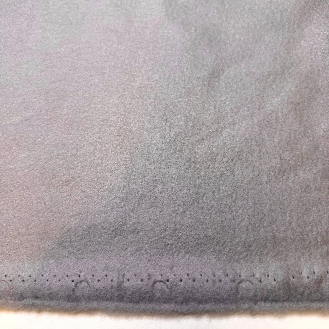 What A Cute Dog - Fleece Polyester Blend Knit - Light Grey - 2.2M Bundle - True Deadstock fabric Fabric by private - Sustainable Textile | FABCYCLE