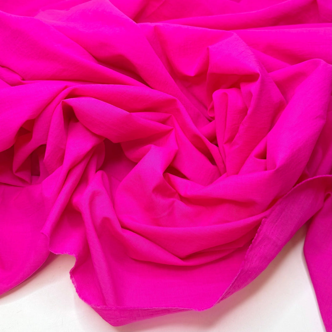 What A Fab Party - Nylon Blend Woven - Pink - 2.25M Bundle - True Deadstock fabric Fabric by private - Sustainable Textile | FABCYCLE