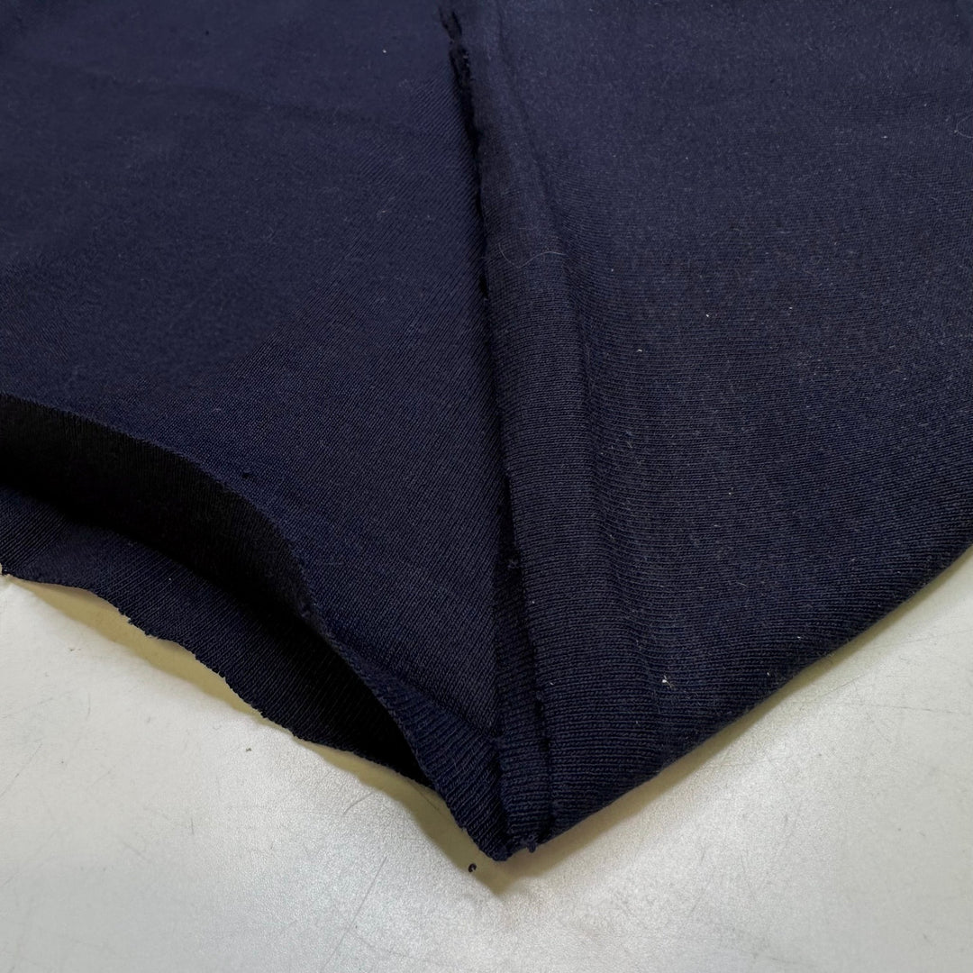 What Is Old Is New Again - Tubular Rib Knit Cotton Knit - Navy - 1M Bundle - True Deadstock fabric Fabric by private - Sustainable Textile | FABCYCLE