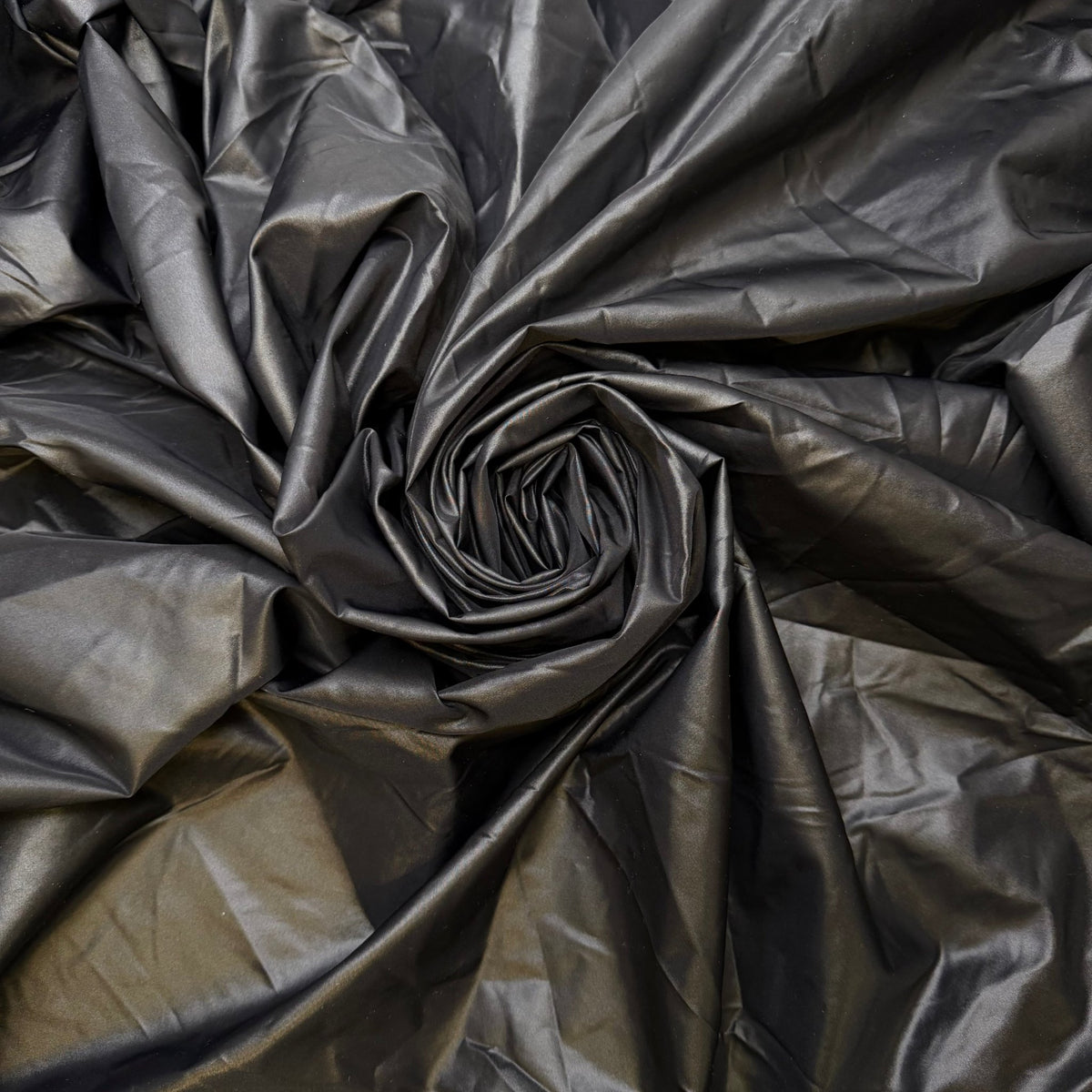 What Was I Going To Make With This - Water Resistant Nylon Blend Woven - Black - 1.8M Bundle - True Deadstock fabric Fabric by private - Sustainable Textile | FABCYCLE
