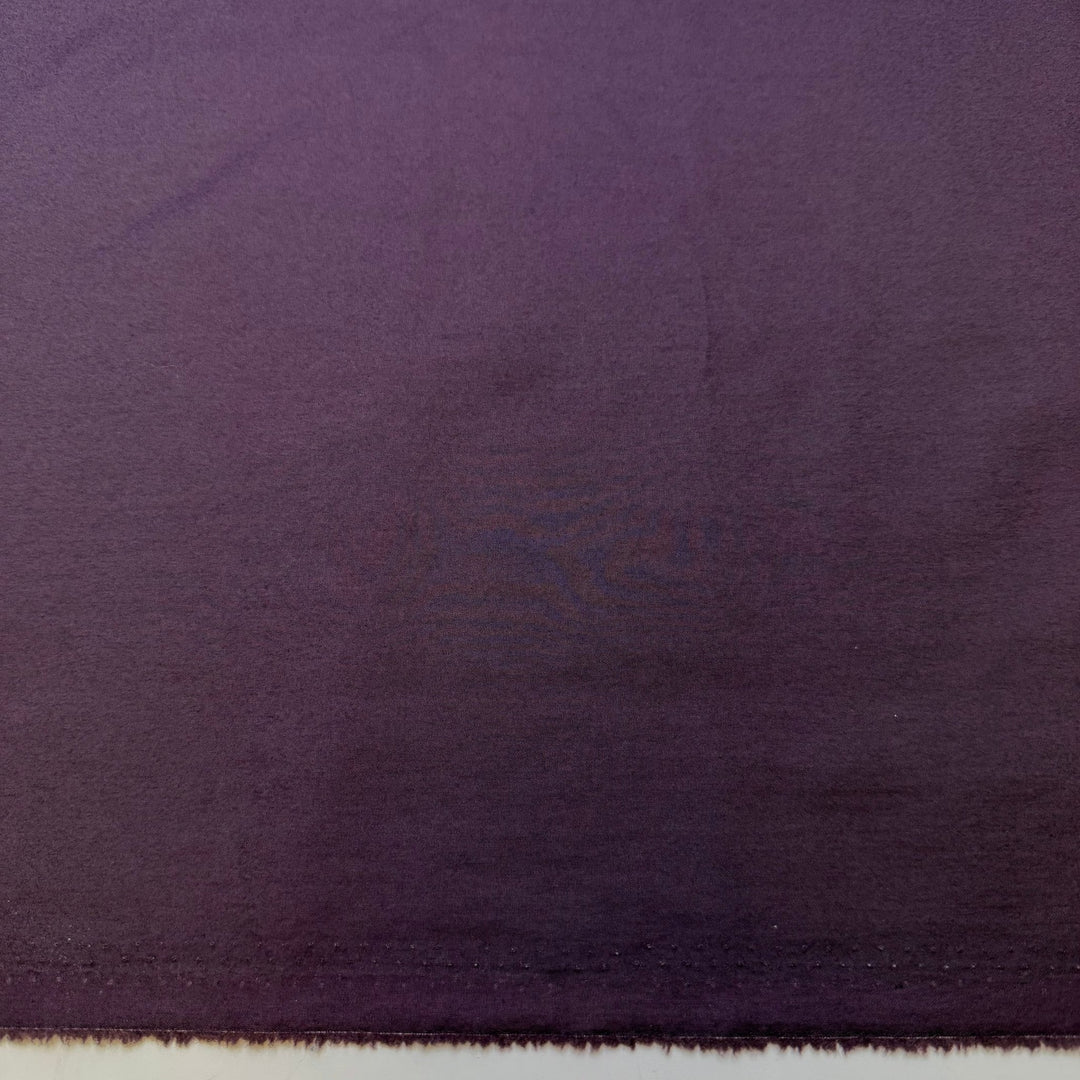 What Year Is It - Nylon Blend Woven - Dark Purple - 2.8M Bundle - True Deadstock fabric Fabric by private - Sustainable Textile | FABCYCLE