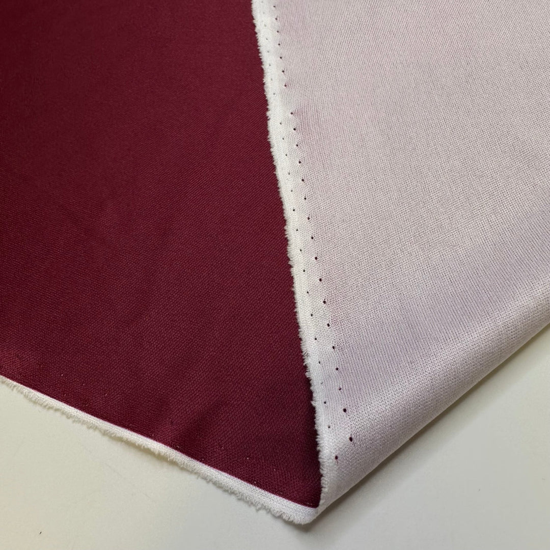 Wheelbarrow Racing - Chitosante Poly Knit - Light Burgundy - 2.65M Bundle - True Deadstock fabric Fabric by private - Sustainable Textile | FABCYCLE