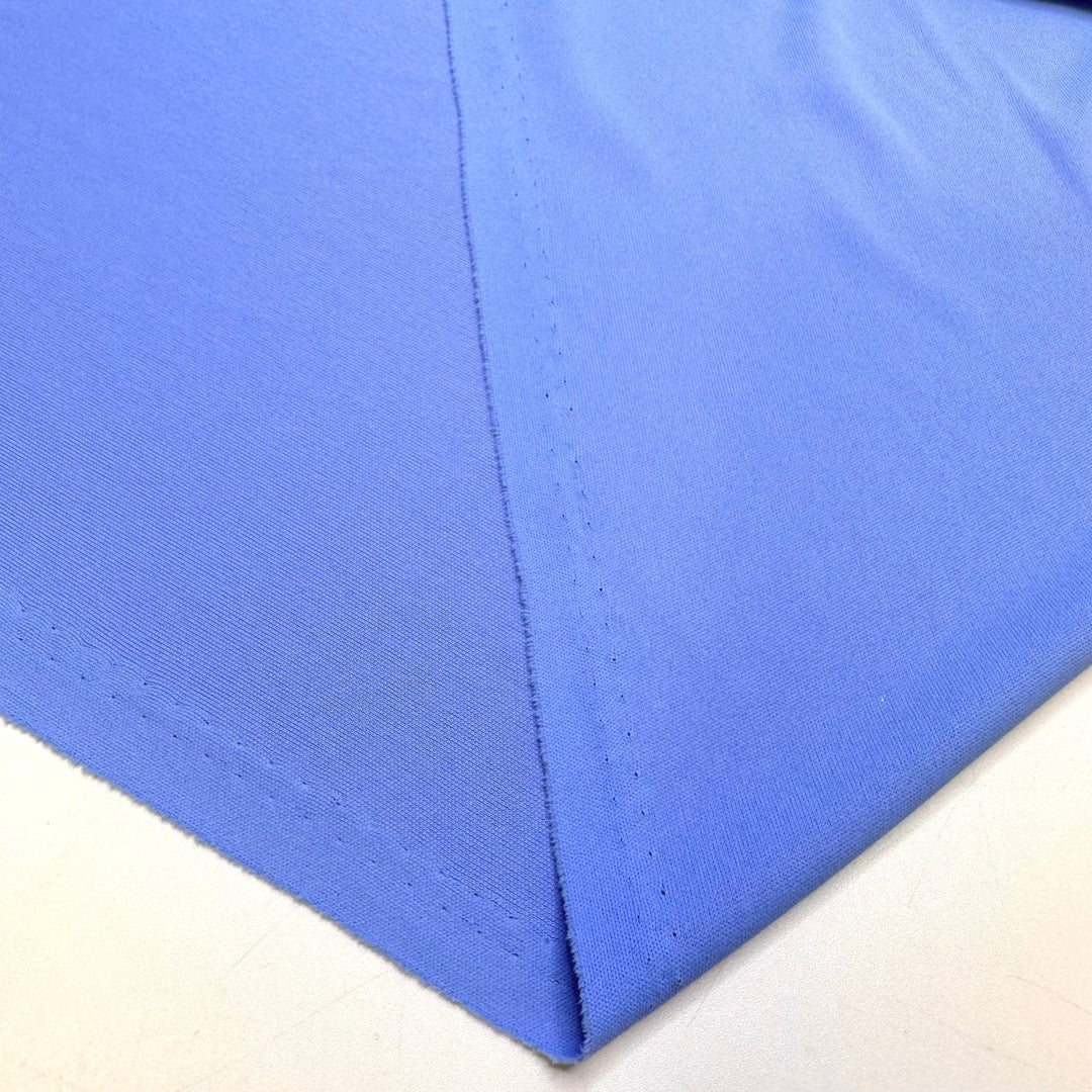Where The Mountains Meet The Sea - Jersey Polyester Blend Knit - Light Blue - 1M Bundle - True Deadstock fabric Fabric by private - Sustainable Textile | FABCYCLE
