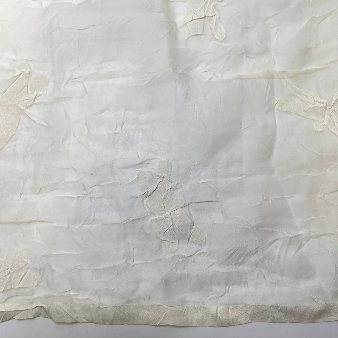 White Balance - Poly/Cotton Woven - Cream Dragonflies - 1M Bundle - True Deadstock fabric Fabric by private - Sustainable Textile | FABCYCLE