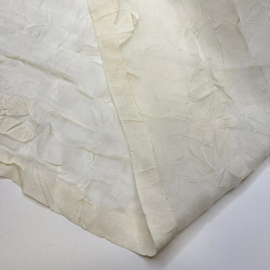 White Balance - Poly/Cotton Woven - Cream Dragonflies - 1M Bundle - True Deadstock fabric Fabric by private - Sustainable Textile | FABCYCLE