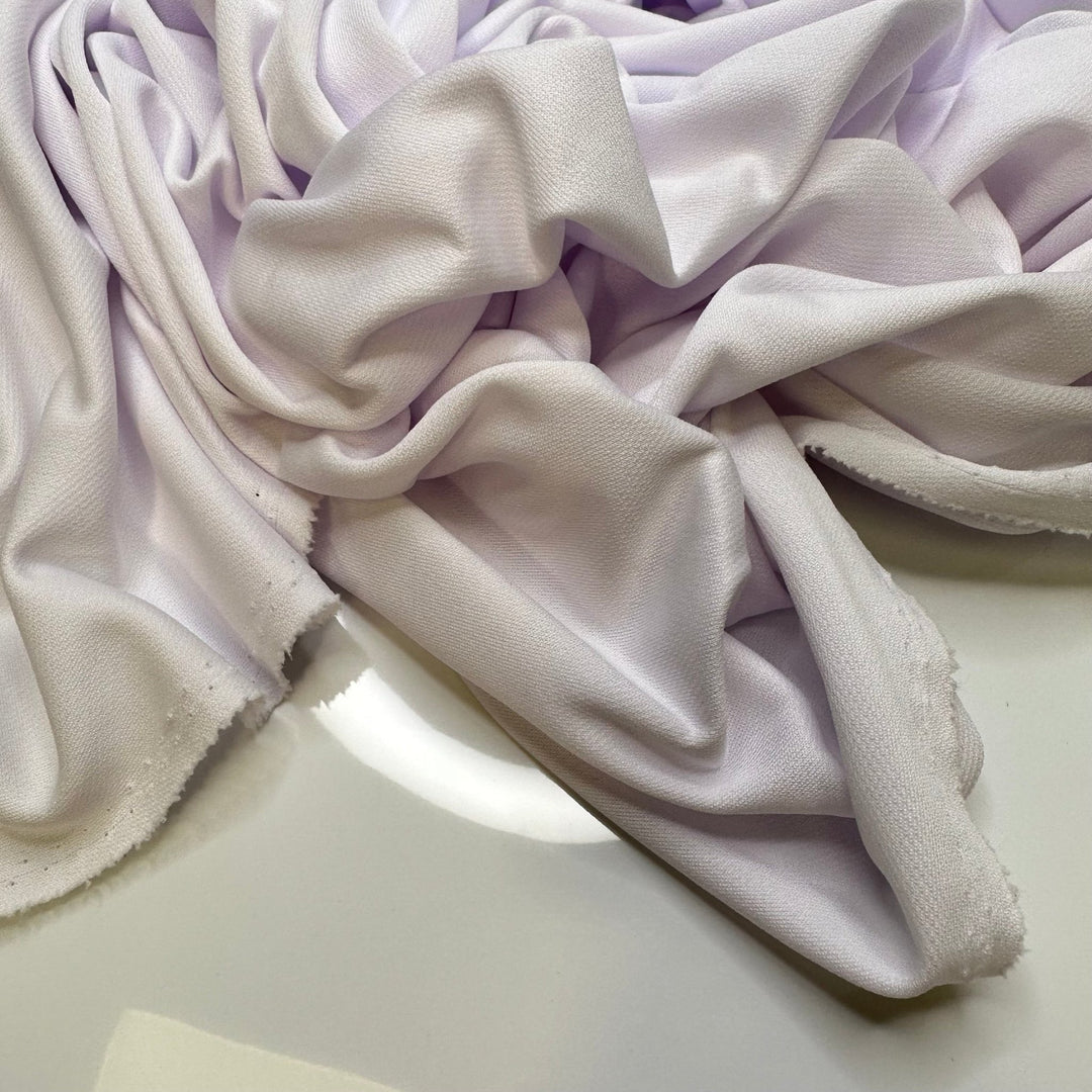 White Noise - Polyester Blend Knit - Off White - 2.55M Bundle - True Deadstock fabric Fabric by private - Sustainable Textile | FABCYCLE