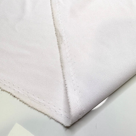 White Noise - Polyester Blend Knit - Off White - 2.55M Bundle - True Deadstock fabric Fabric by private - Sustainable Textile | FABCYCLE