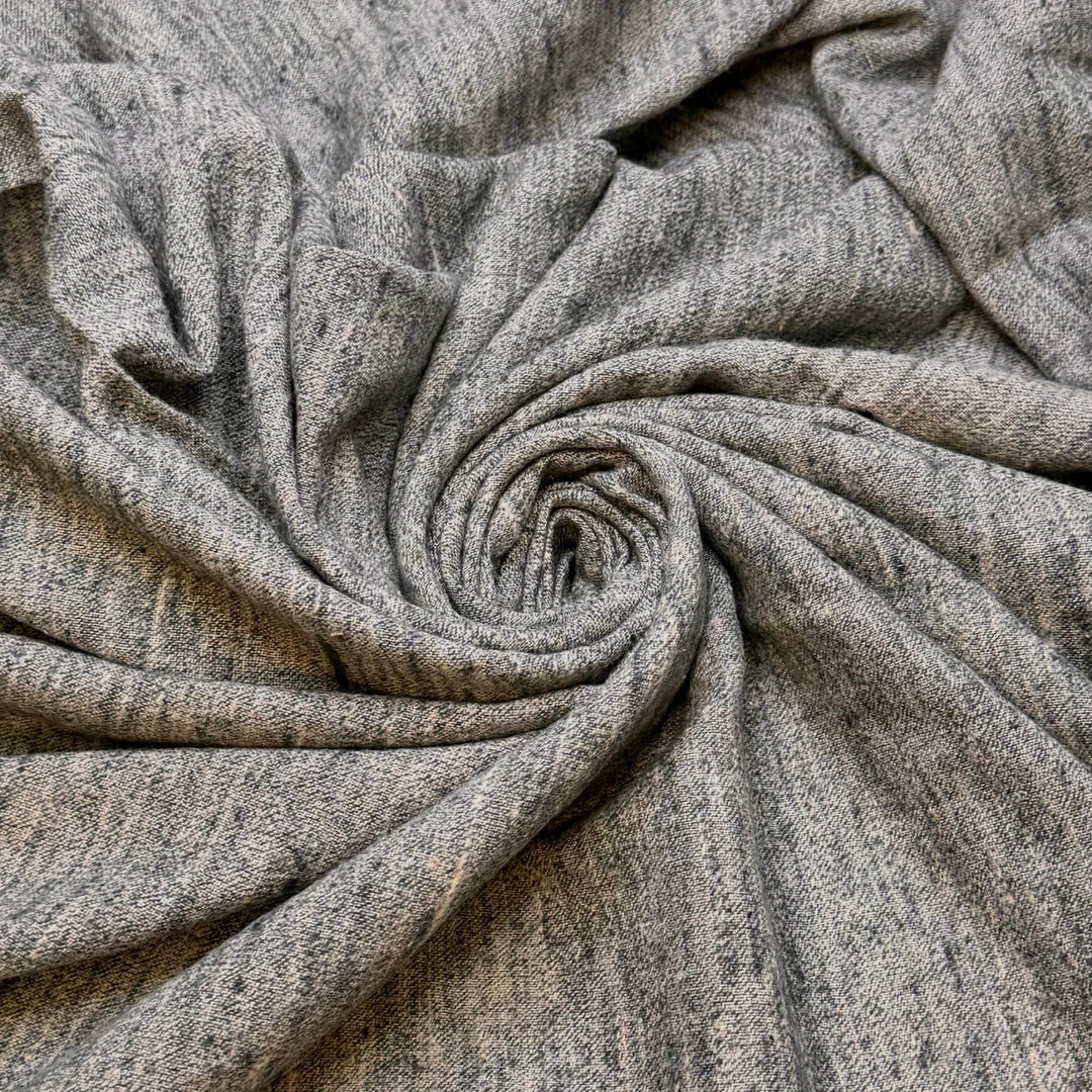 Wholesome Comfort - Natural Blend Woven - Grey - 2.9M Bundle - True Deadstock fabric Fabric by private - Sustainable Textile | FABCYCLE