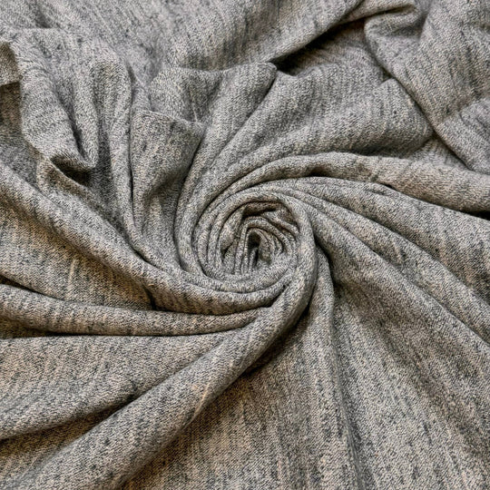 Wholesome Comfort - Natural Blend Woven - Grey - 2.9M Bundle - True Deadstock fabric Fabric by private - Sustainable Textile | FABCYCLE