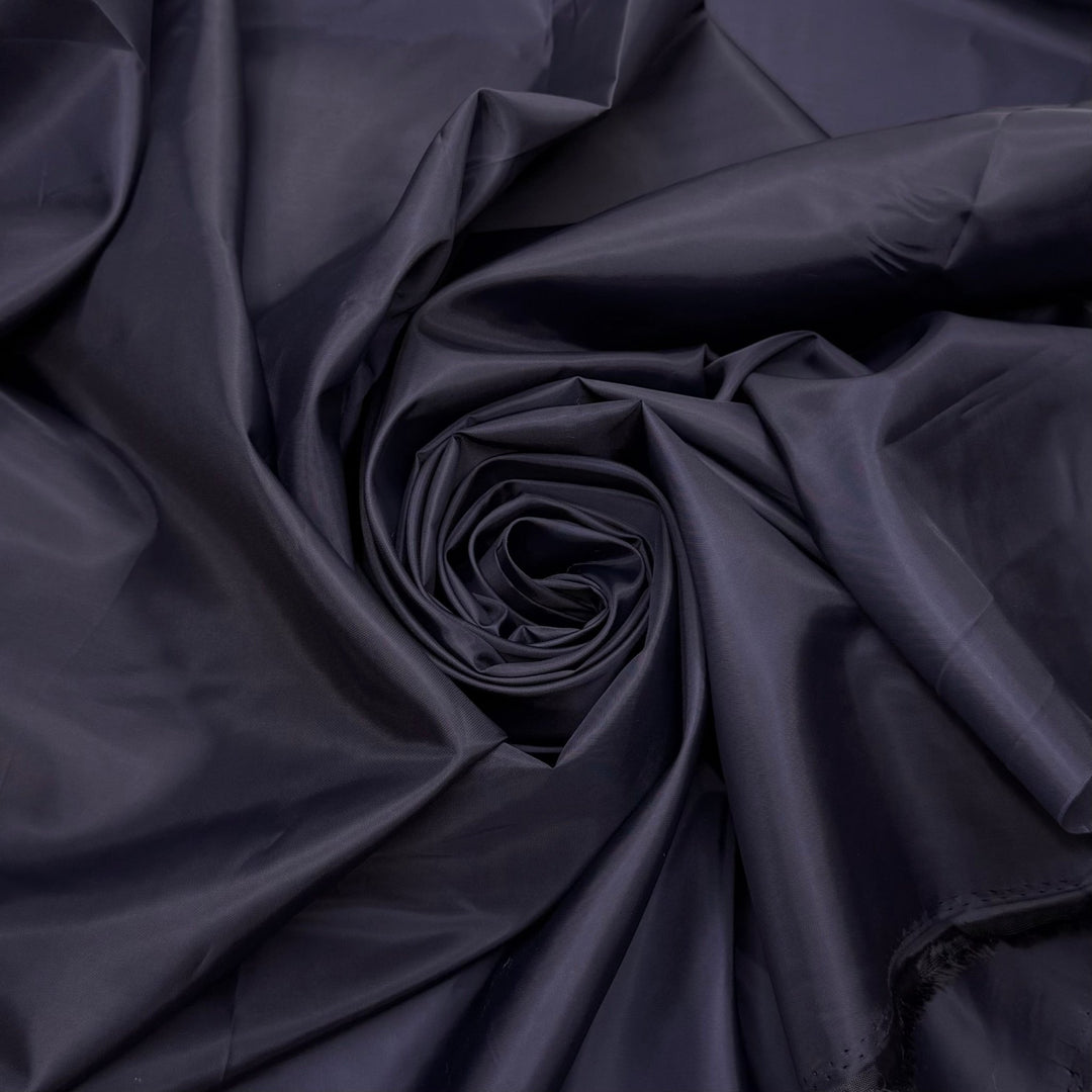 Why Yes I Did Make This - Polyester Blend Woven - Dark Navy - 2.5M Bundle - True Deadstock fabric Fabric by private - Sustainable Textile | FABCYCLE