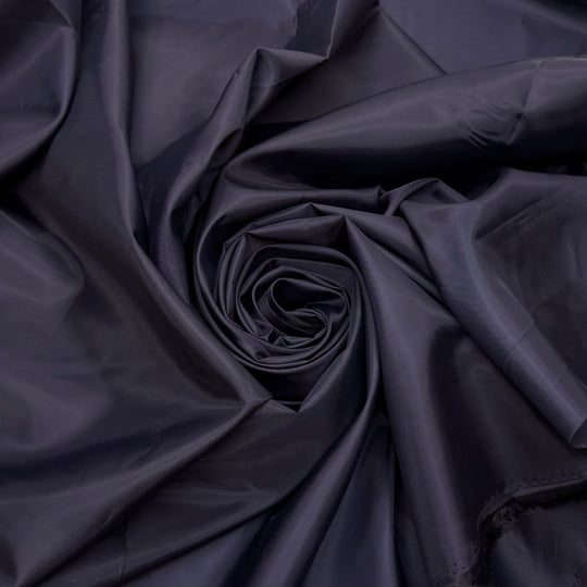 Why Yes I Did Make This - Polyester Blend Woven - Dark Navy - 2.5M Bundle - True Deadstock fabric Fabric by private - Sustainable Textile | FABCYCLE