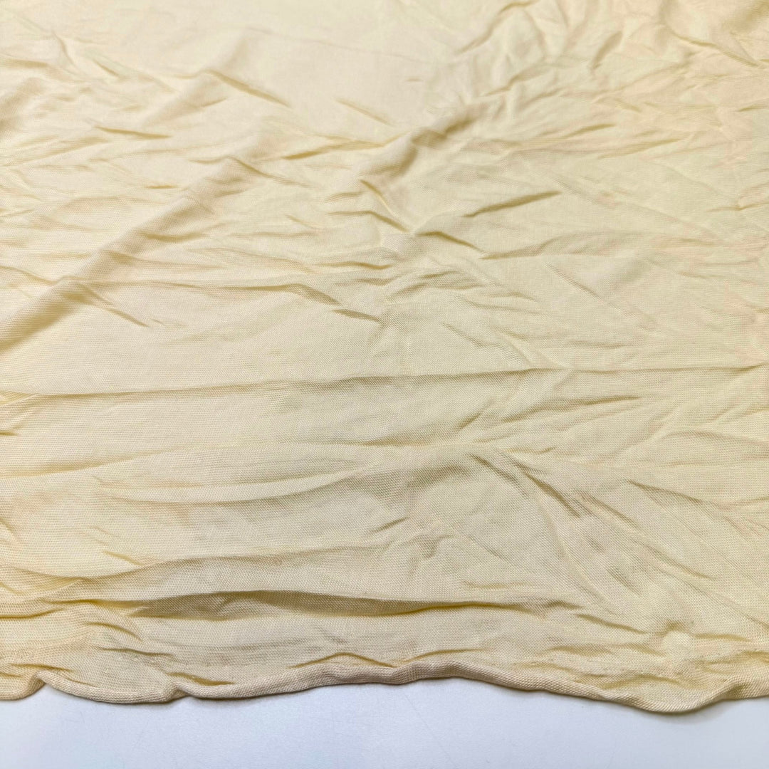Wild Chamomile - Jersey Modal/Silk Knit - Dark Cream - 3.6M Bundle - True Deadstock fabric Fabric by private - Sustainable Textile | FABCYCLE