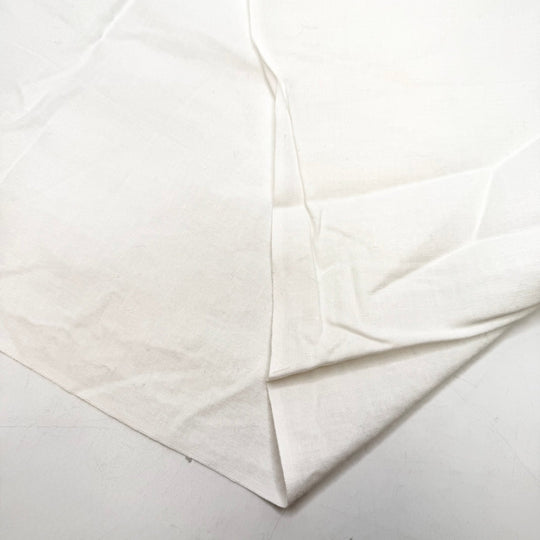 Window Shopping - Cotton Woven - White - 1M Bundle - True Deadstock fabric Fabric by private - Sustainable Textile | FABCYCLE