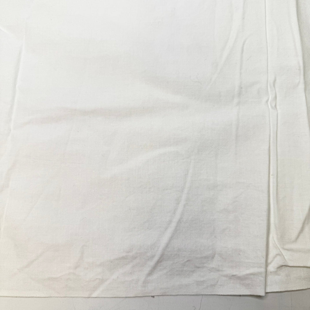 Window Shopping - Cotton Woven - White - 1M Bundle - True Deadstock fabric Fabric by private - Sustainable Textile | FABCYCLE