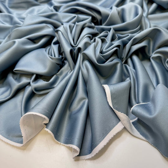 Wing Suiting - Chitosante Poly Knit - Light Blue - 2M Bundle - True Deadstock fabric Fabric by private - Sustainable Textile | FABCYCLE