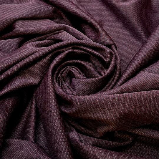 Winning A Free Room Upgrade - Polyester Blend Knit - Black/Burgundy - 1.15M Bundle - True Deadstock fabric Fabric by private - Sustainable Textile | FABCYCLE