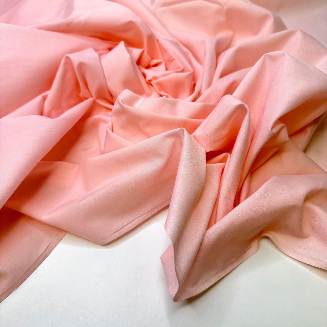 Winning The Lottery - Poly Woven - Light Pink - 2.8M Bundle - True Deadstock fabric Fabric by private - Sustainable Textile | FABCYCLE