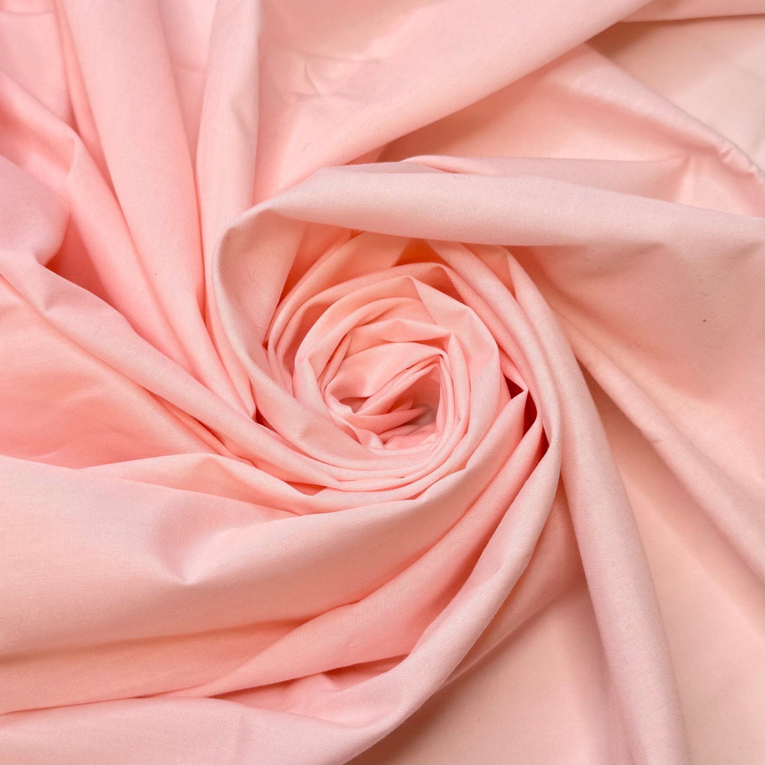 Winning The Lottery - Poly Woven - Light Pink - 2.8M Bundle - True Deadstock fabric Fabric by private - Sustainable Textile | FABCYCLE