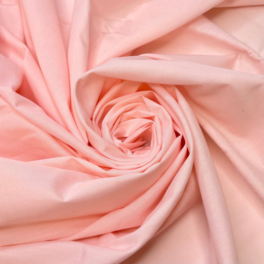 Winning The Lottery - Poly Woven - Light Pink - 2.8M Bundle - True Deadstock fabric Fabric by private - Sustainable Textile | FABCYCLE